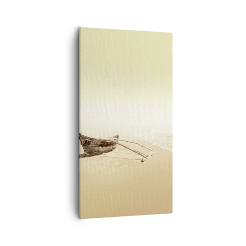 Quadro em tela - Memória dos mares do sul - 55x100 cm