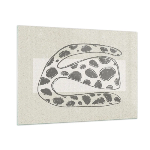 Quadro em vidro - Uma criatura estranha - 100x70 cm