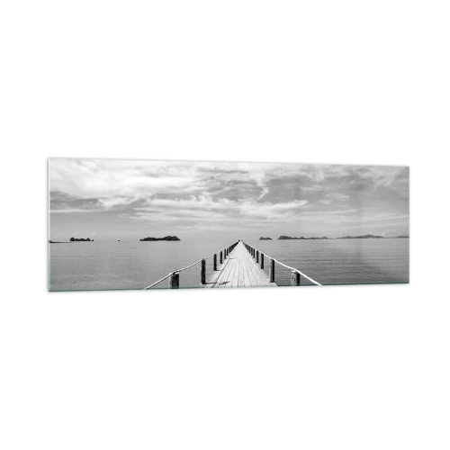 Quadro em vidro - Talvez uma viagem... - 160x50 cm
