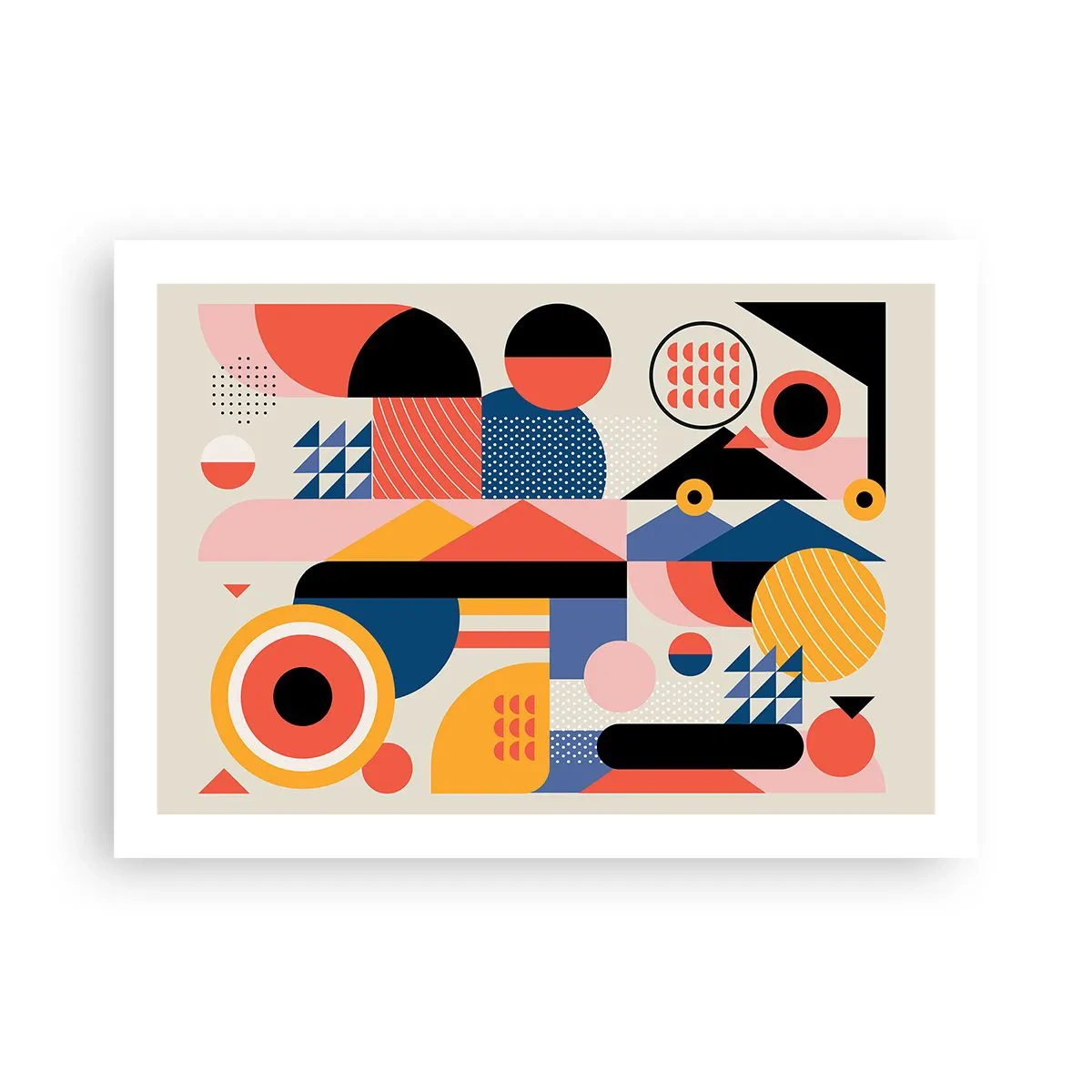 Pôster - Composição: brincar - 70x50 cm