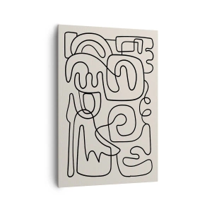 Quadro em tela - Na trilha - 70x100 cm