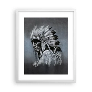 Pôster em moldura branca - De volta às raízes - 40x50 cm