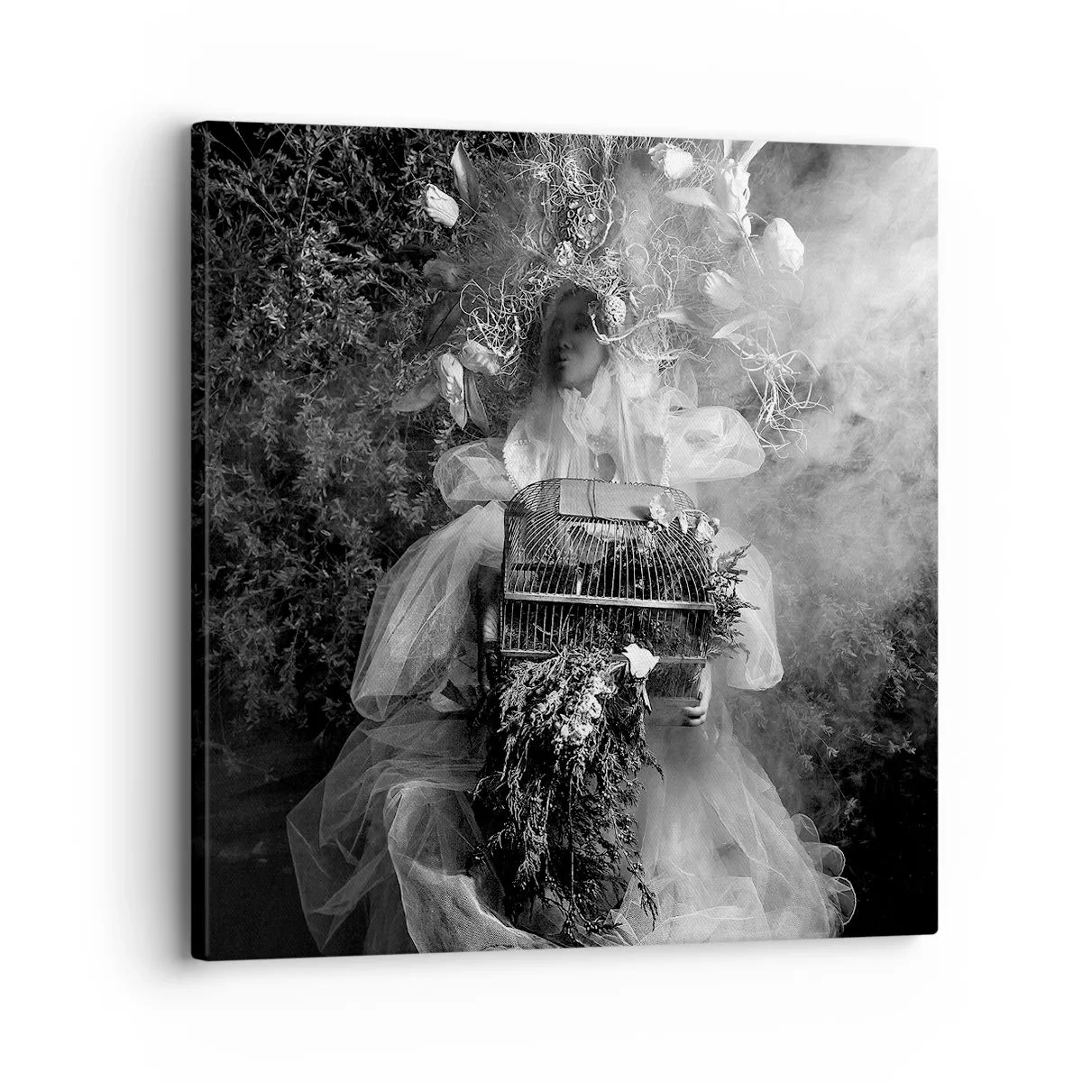 Quadro em tela - A própria mãe – natureza - 30x30 cm