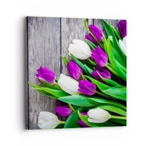 Quadro em tela - No dia do feriado da primavera - 30x30 cm