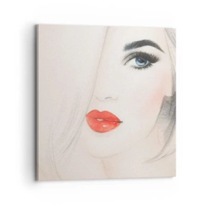 Quadro em tela - Hipnotiza e intoxica - 70x70 cm