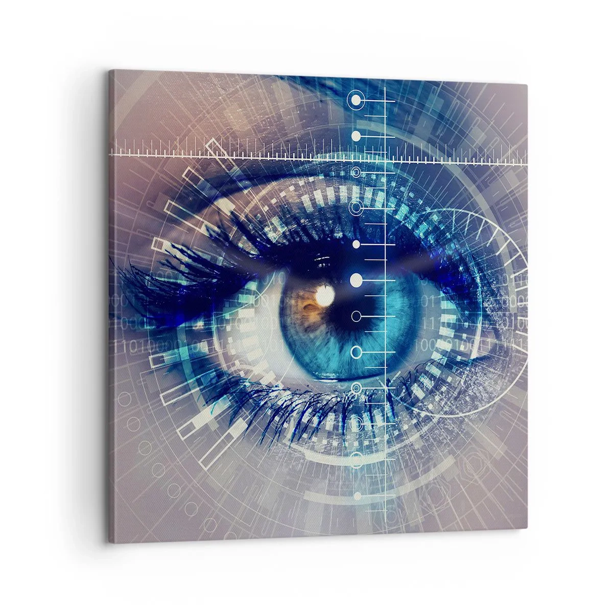 Quadro em tela - Achas que me conheces - 60x60 cm