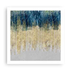 Pôster - Borda dourada - 60x60 cm