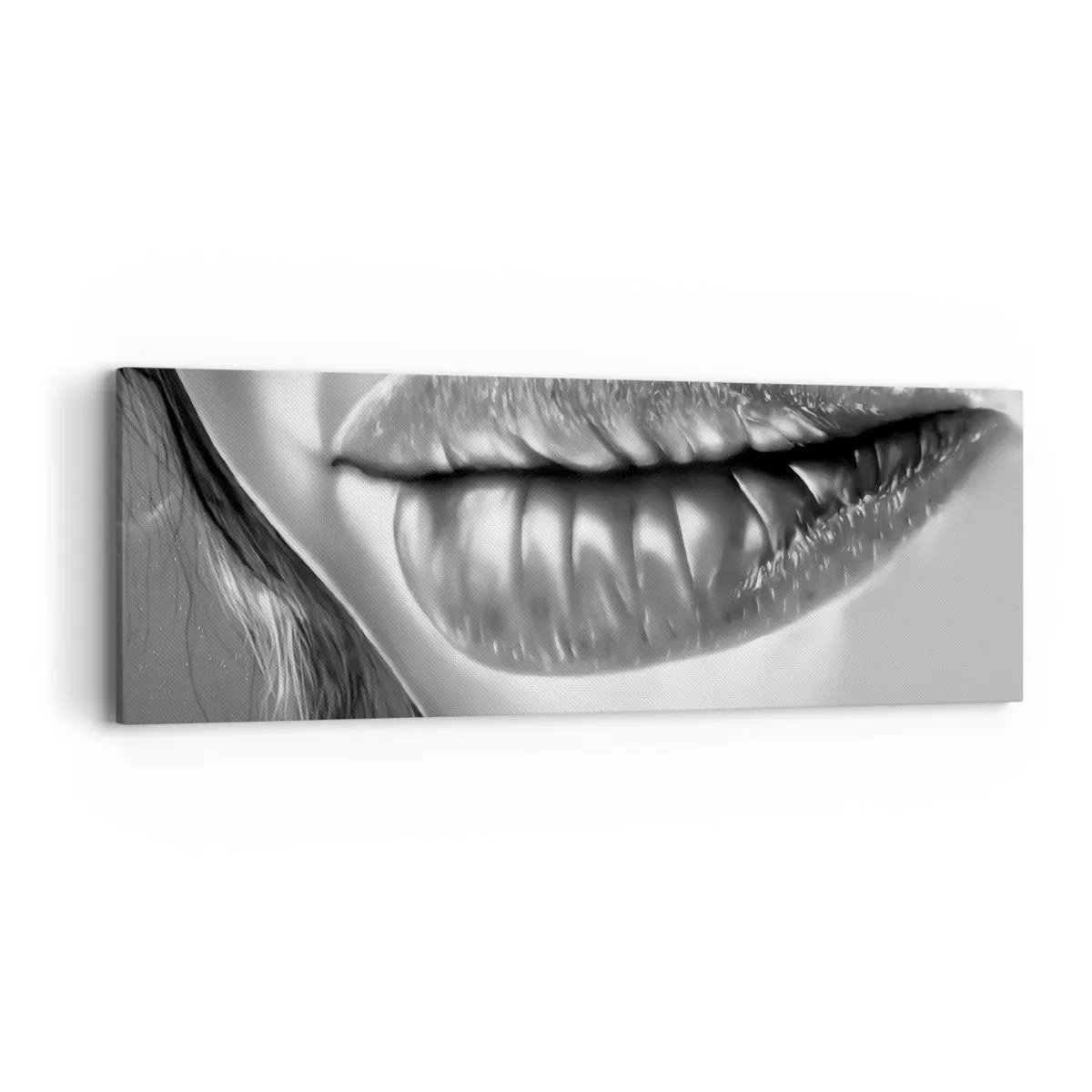 Quadro em tela - Eu sei o que está a pensar... - 90x30 cm