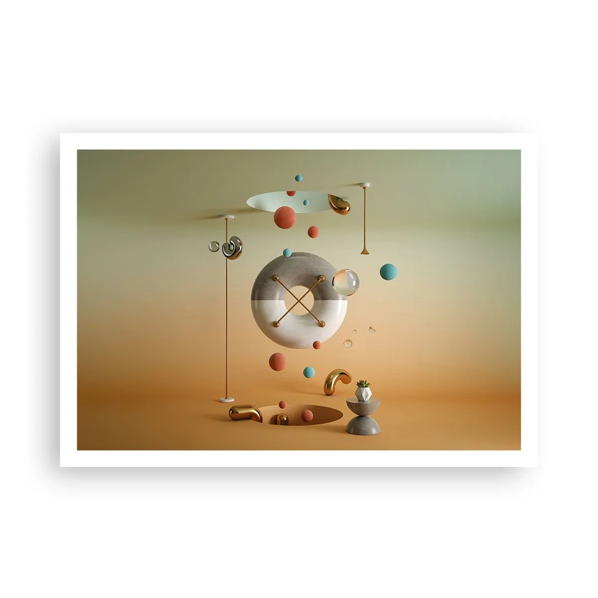 Pôster - Nada pode acontecer - 100x70 cm