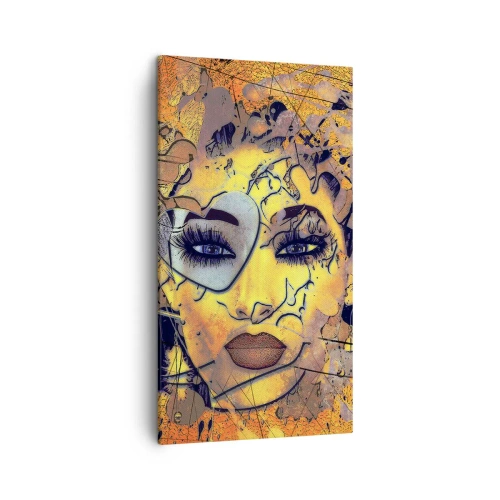 Quadro em tela - Beleza ensolarada - 45x80 cm