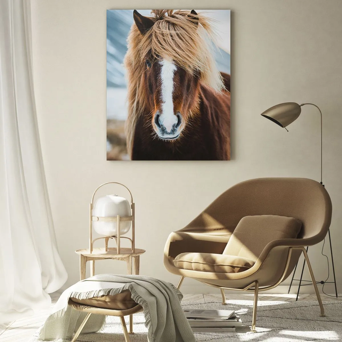 Quadro em vidro - Sentes a liberdade? - 50x70 cm