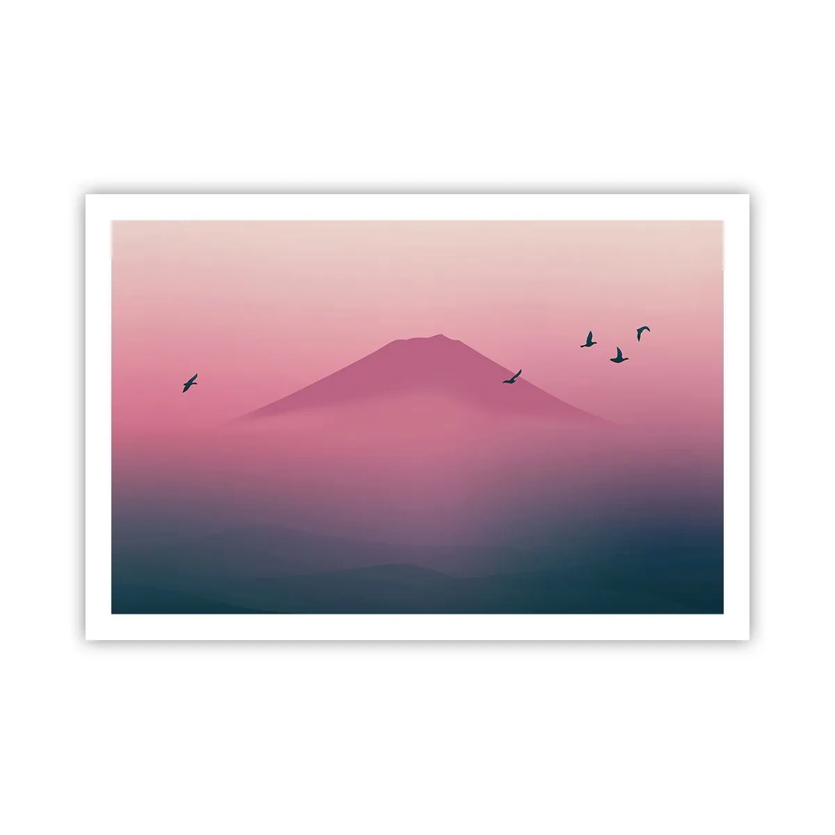 Pôster - Andarilhos sob as nuvens - 91x61 cm