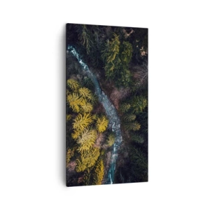 Quadro em tela - Rápido e cada vez mais rápido - 45x80 cm