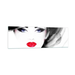Quadro em vidro - Repulsa e convoca - 160x50 cm