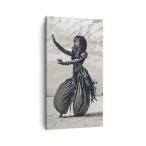 Quadro em tela - Dança das Ilhas do Sul - 45x80 cm