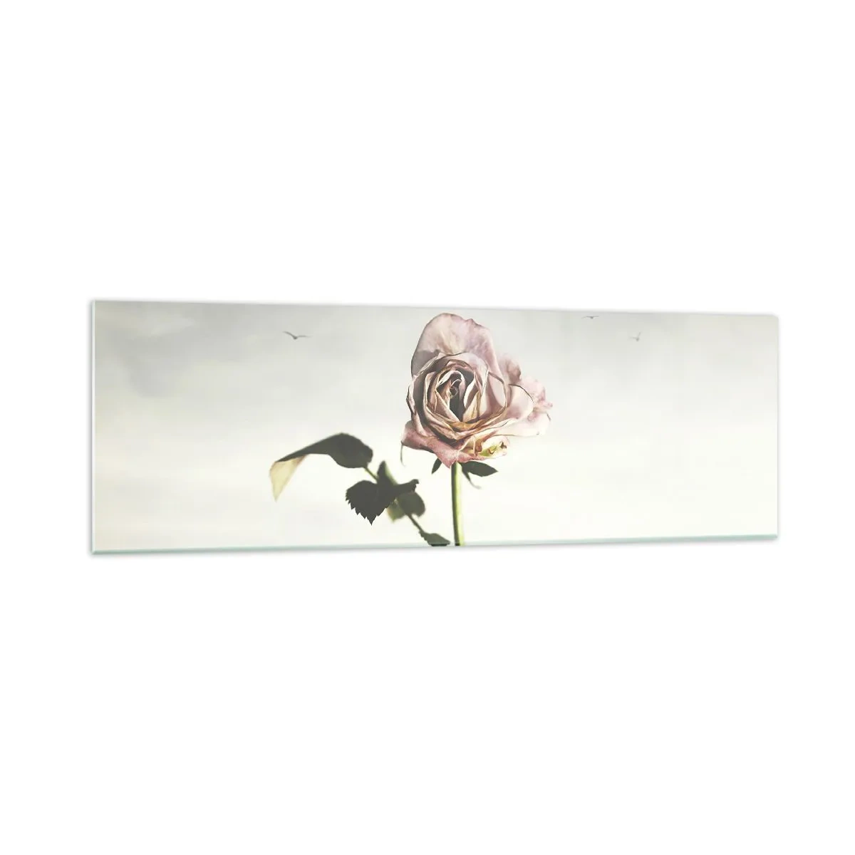 Quadro em vidro - Boas-vindas da primavera - 160x50 cm