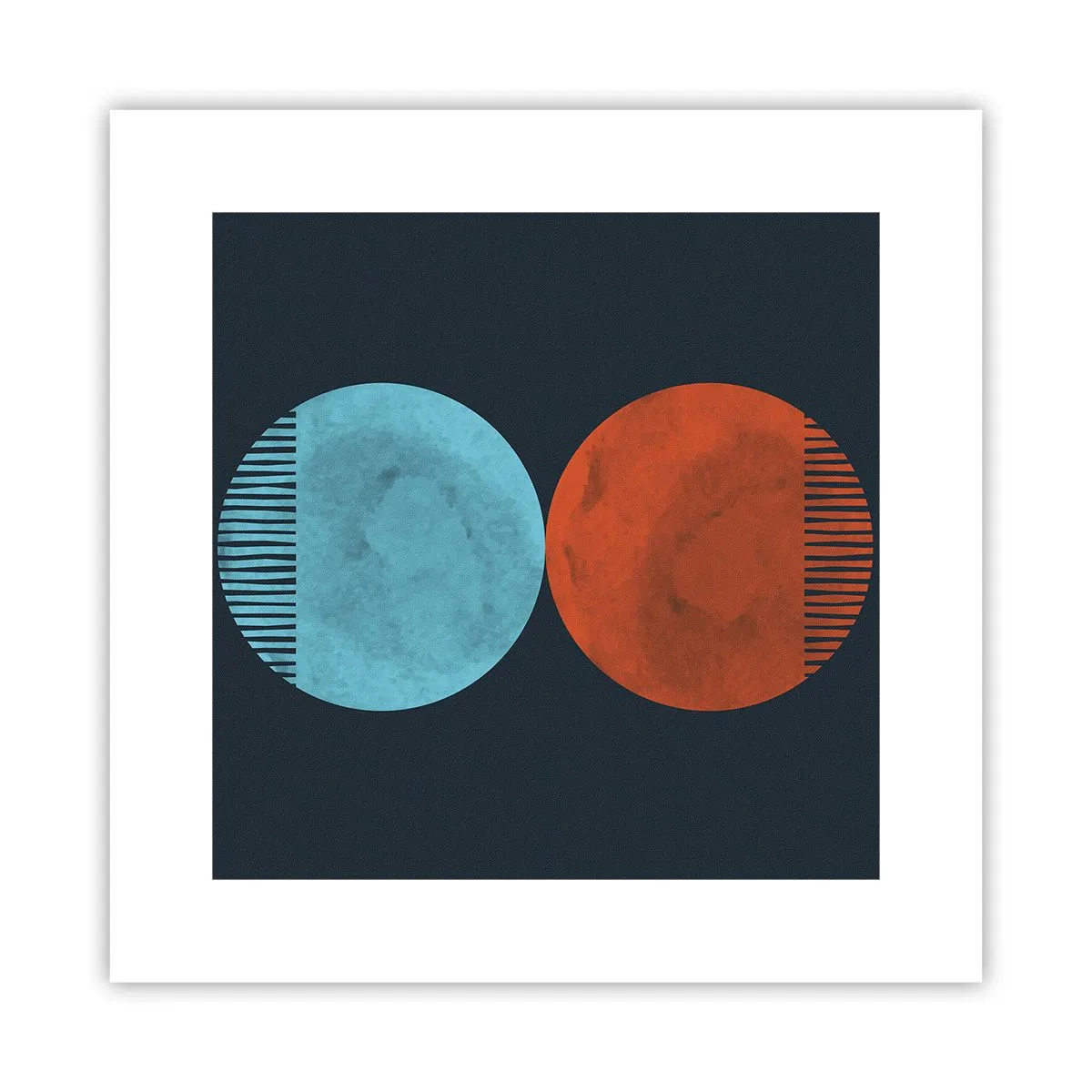 Pôster - Apenas geometria? - 30x30 cm