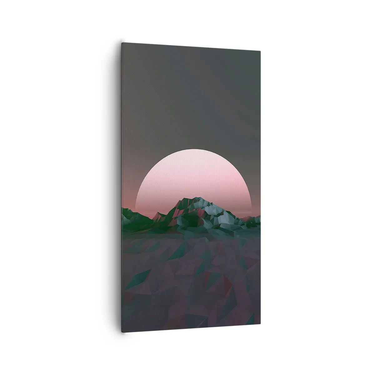 Quadro em tela - Numa galáxia vizinha - 65x120 cm