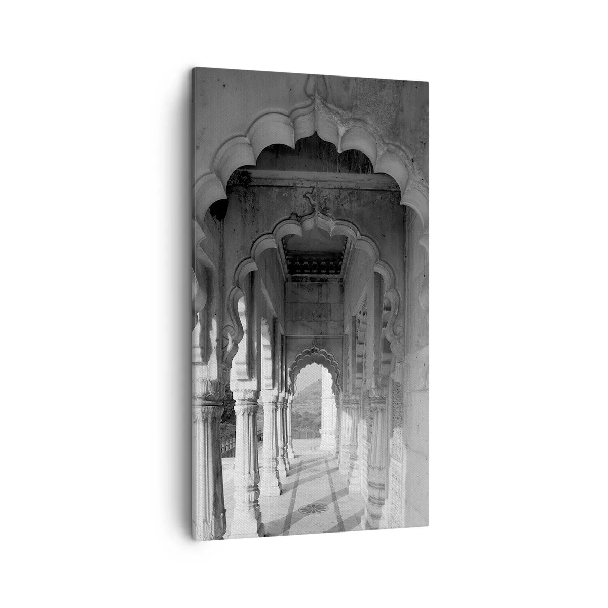 Quadro em tela - Contos de fadas orientais acontecem aqui - 45x80 cm