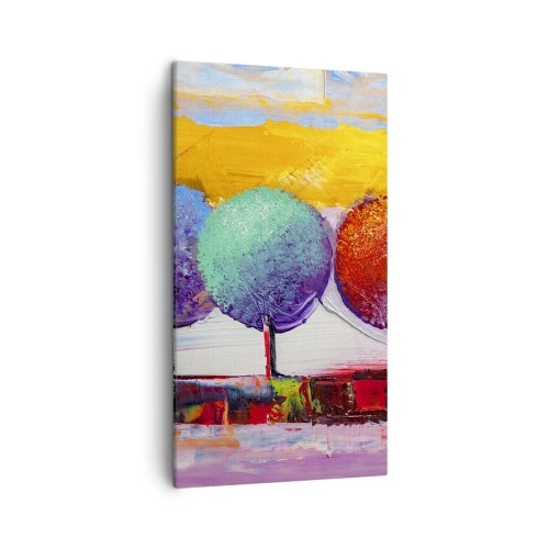 Quadro em tela - Pódio da natureza - 45x80 cm