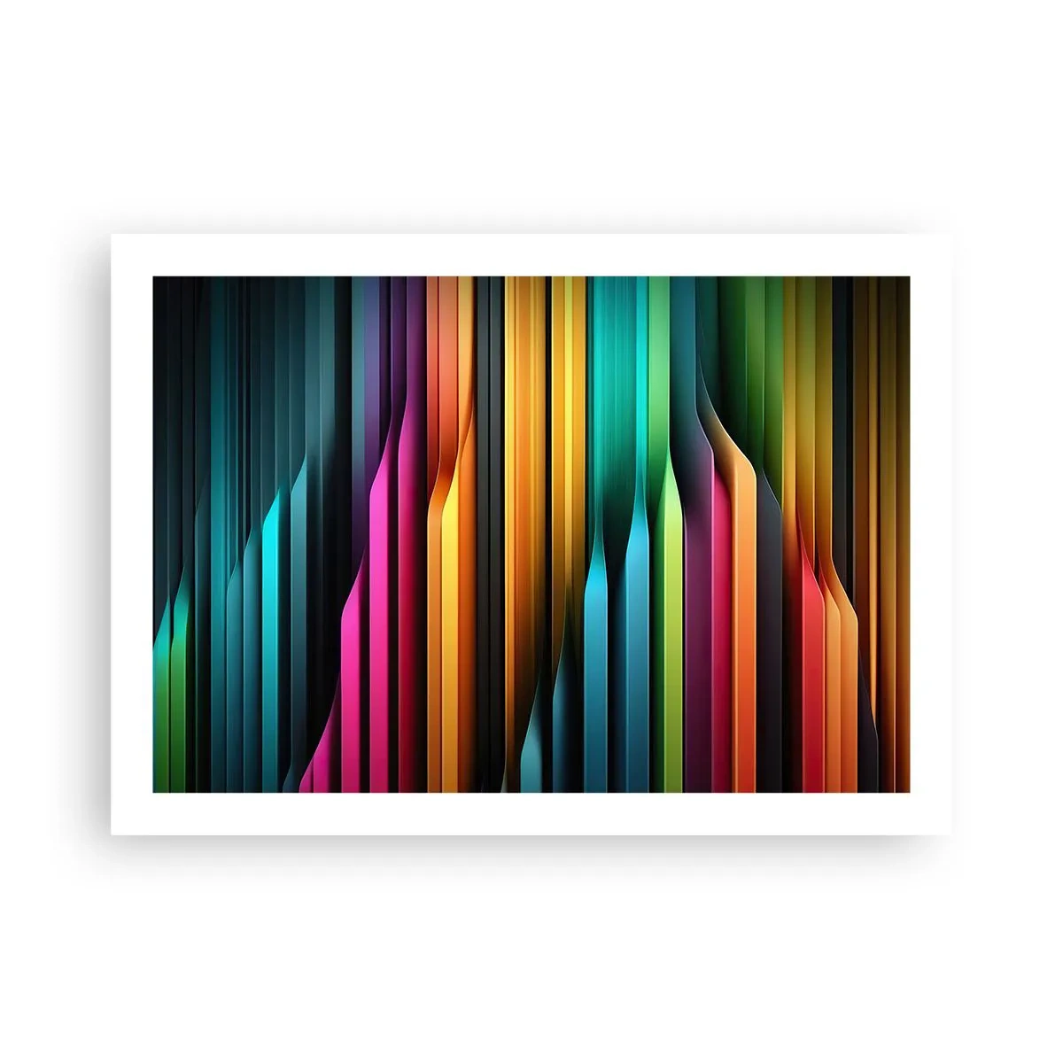 Pôster - Um órgão de luz - 70x50 cm