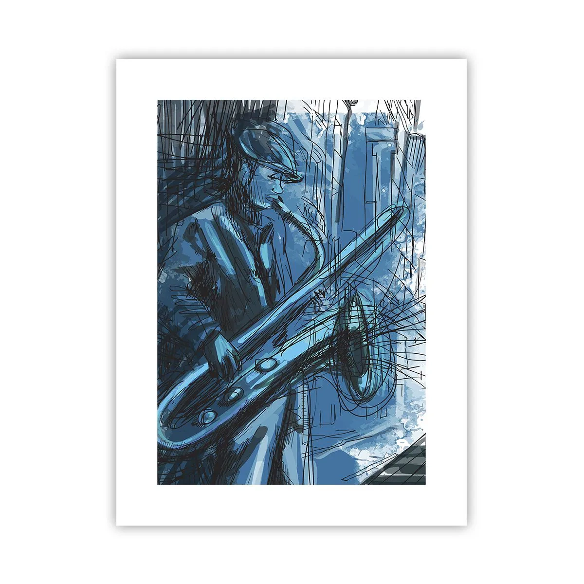 Pôster - Rapsódia Urbana - 30x40 cm