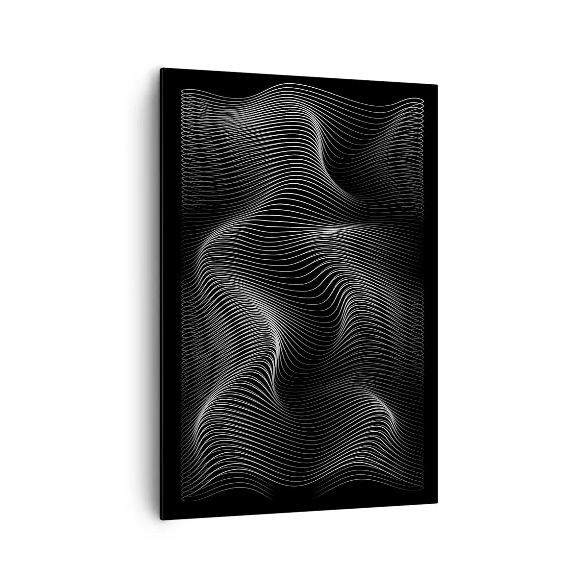 Quadro em tela - Dança de luz no espaço - 70x100 cm
