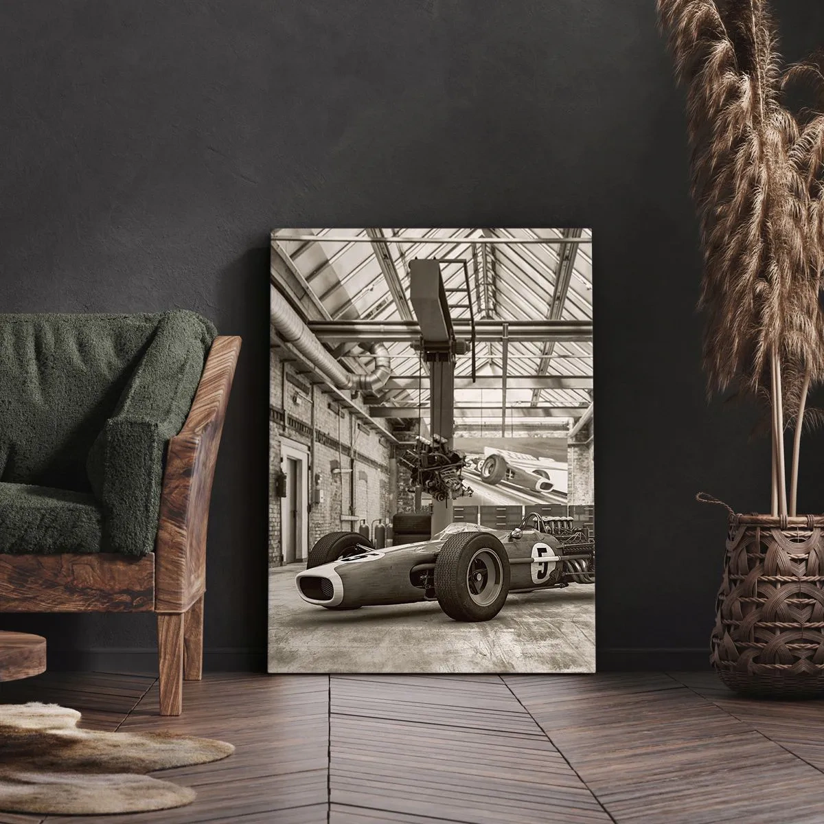 Quadro em tela - O descanso do vencedor - 70x100 cm