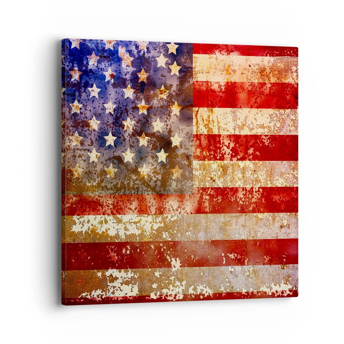 Quadro em tela - A glória não será esquecida - 40x40 cm