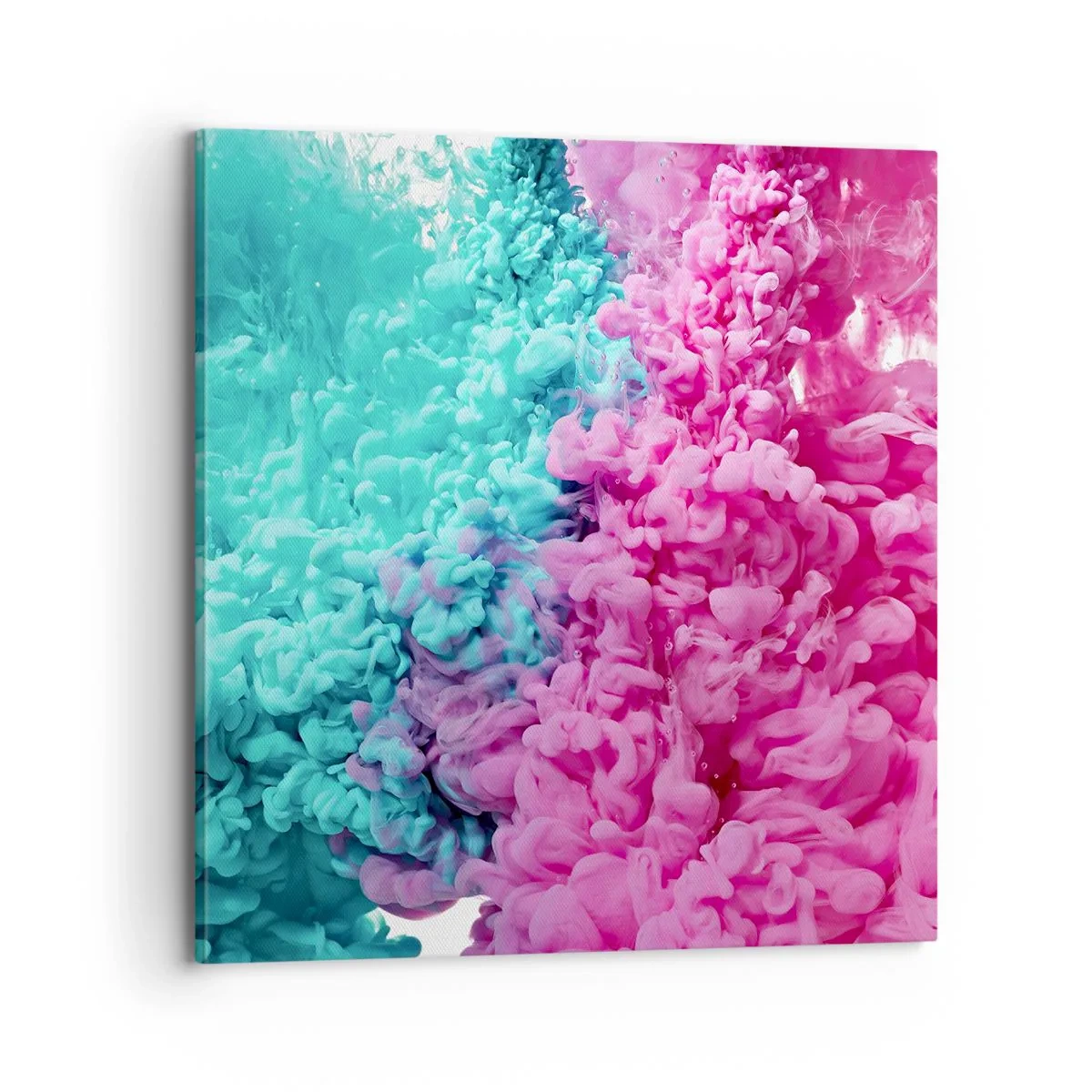 Quadro em tela - Confronto decisivo - 70x70 cm