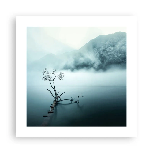 Pôster - Da água e da neblina - 40x40 cm