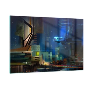 Quadro em vidro - Num futuro próximo - 120x80 cm