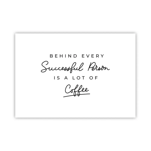 Pôster - O segredo do sucesso - 100x70 cm