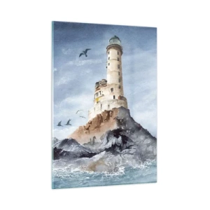 Quadro em vidro - Invencível - 50x70 cm