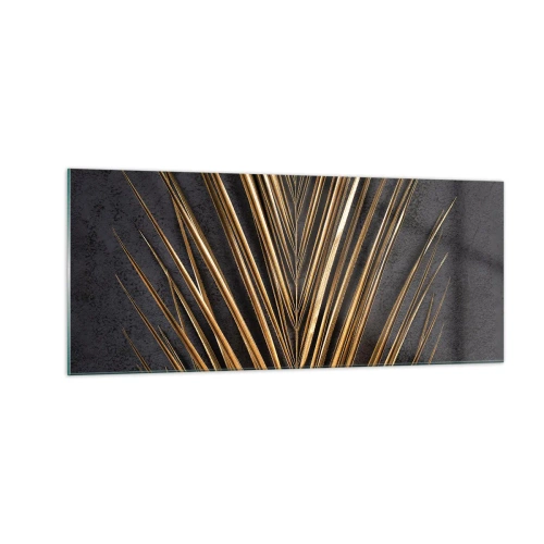 Quadro em vidro - Ouro dos trópicos - 100x40 cm