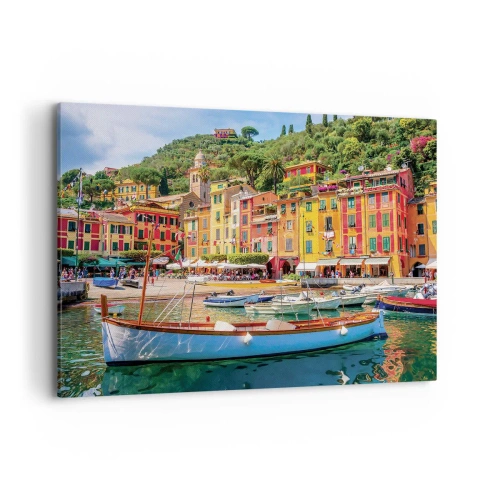 Quadro em tela - Manhã italiana - 100x70 cm