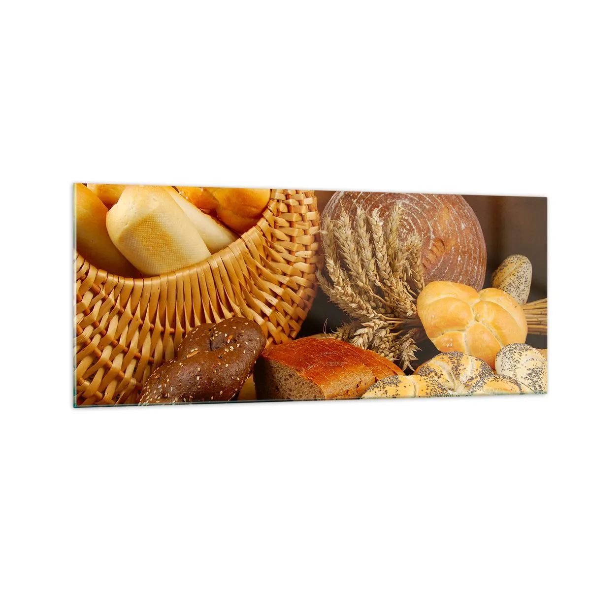 Quadro em vidro - Safamo-nos novamente - 100x40 cm