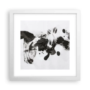 Pôster em moldura branca - Existe um método para a loucura? - 30x30 cm