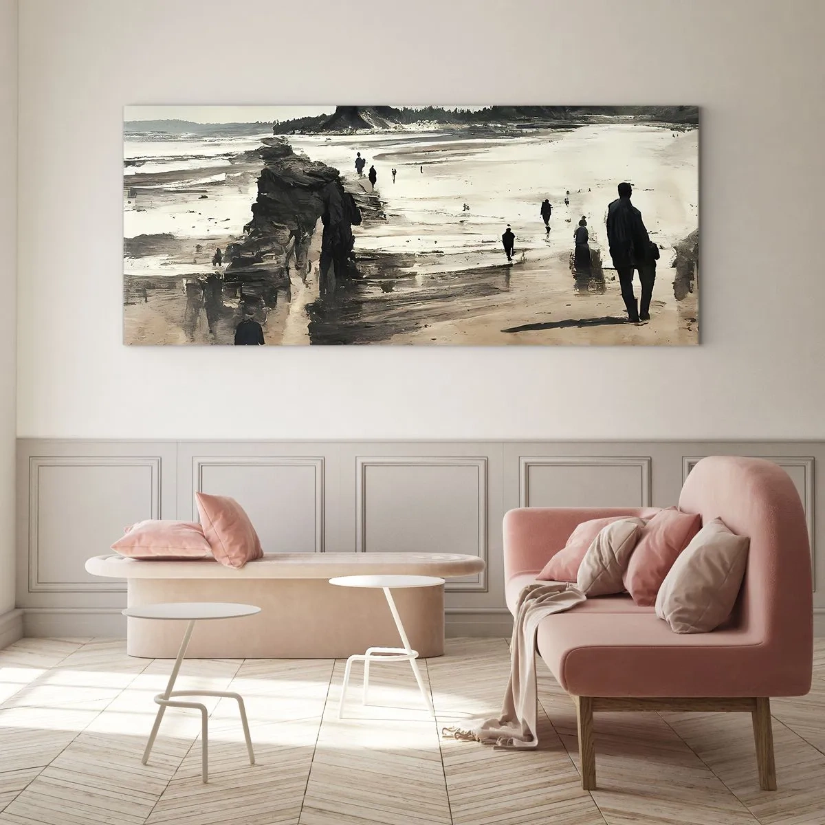 Quadro em vidro - Convocados - 90x30 cm