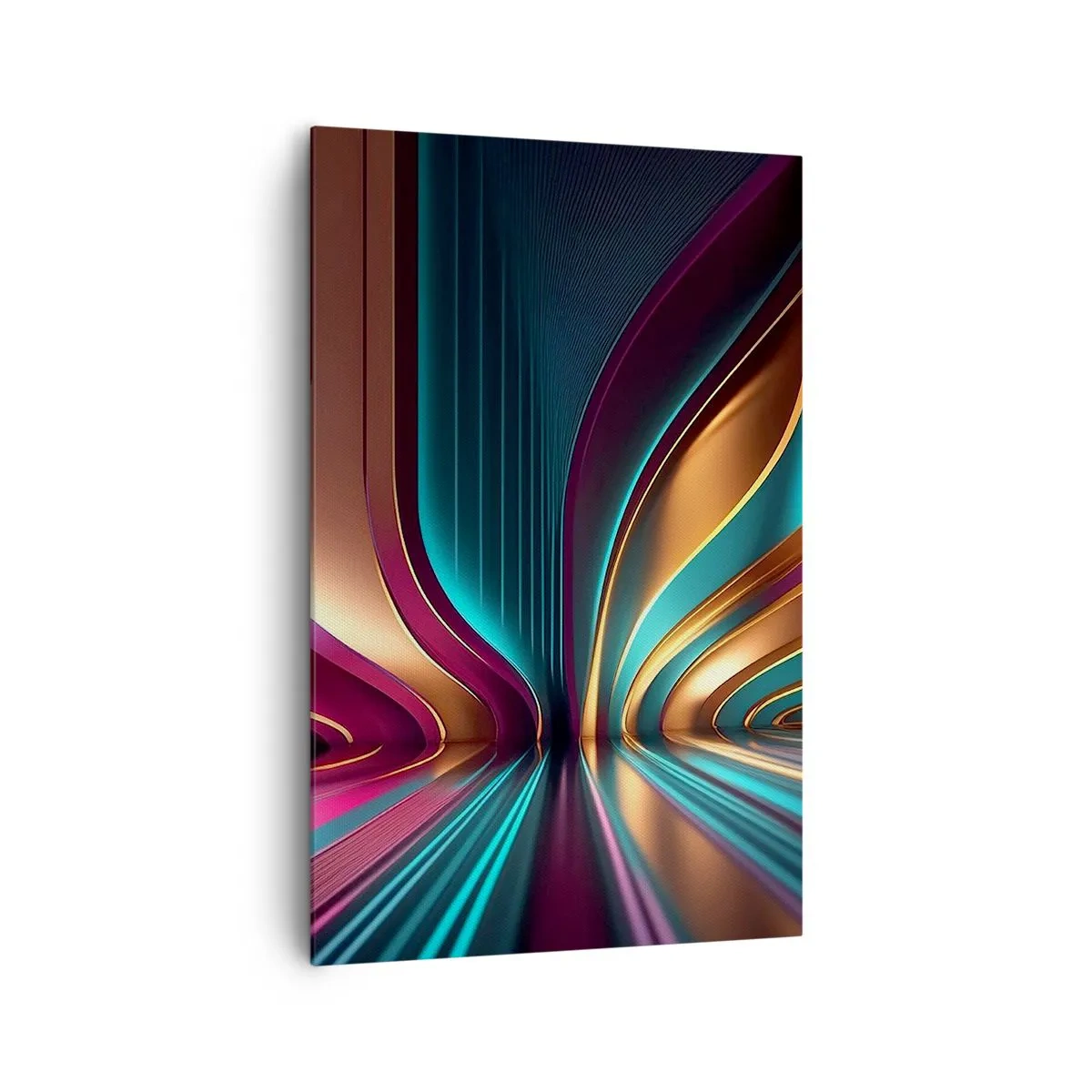 Quadro em tela - Arquitetura de luz - 80x120 cm