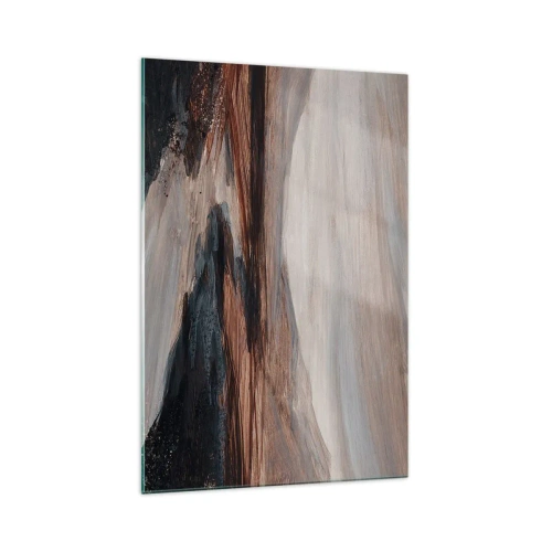 Quadro em vidro - Um vale tranquilo - 70x100 cm