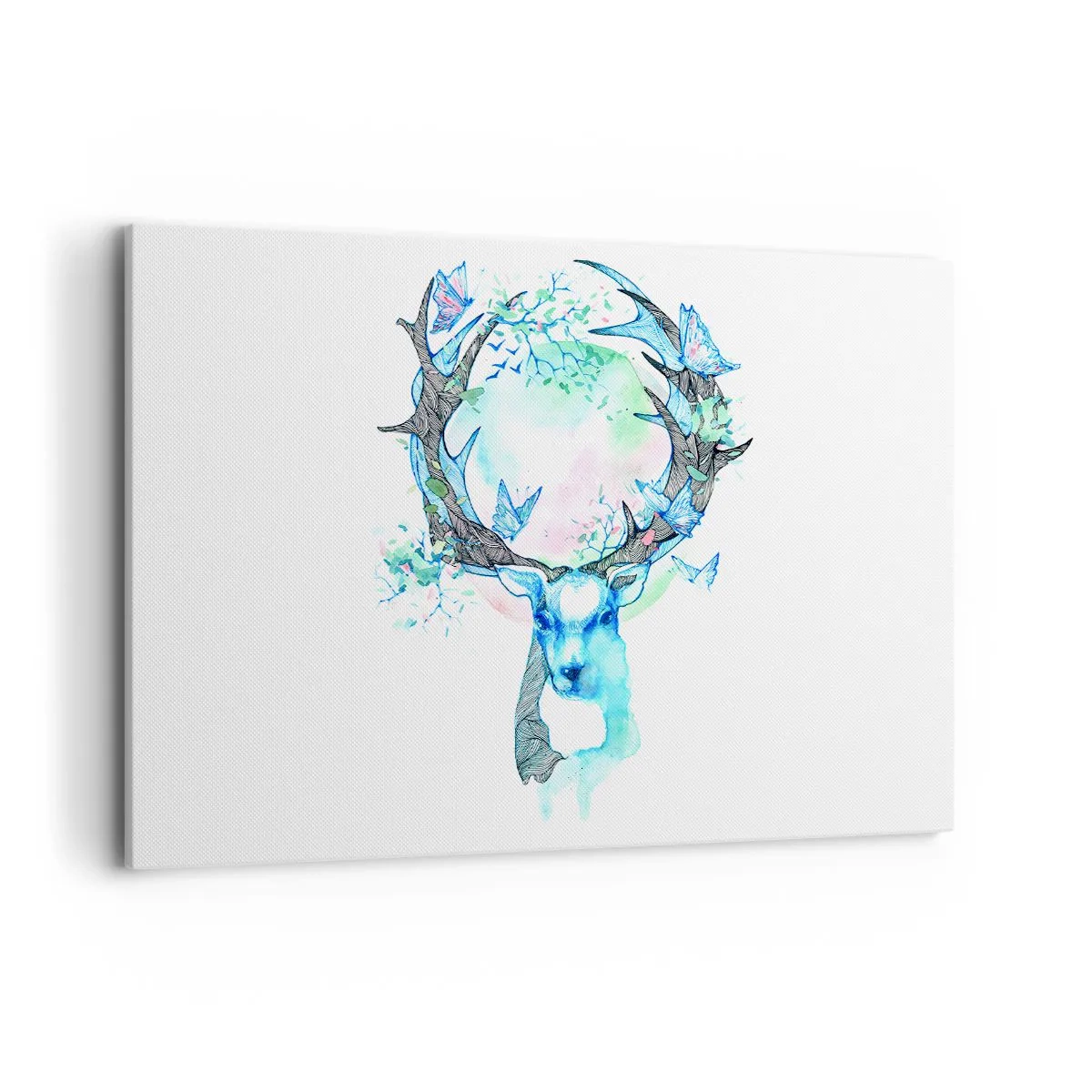 Quadro em tela - A força e a delicadeza da natureza - 120x80 cm