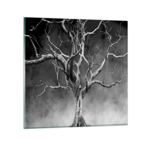 Quadro em vidro - Primitivo e sagrado - 40x40 cm