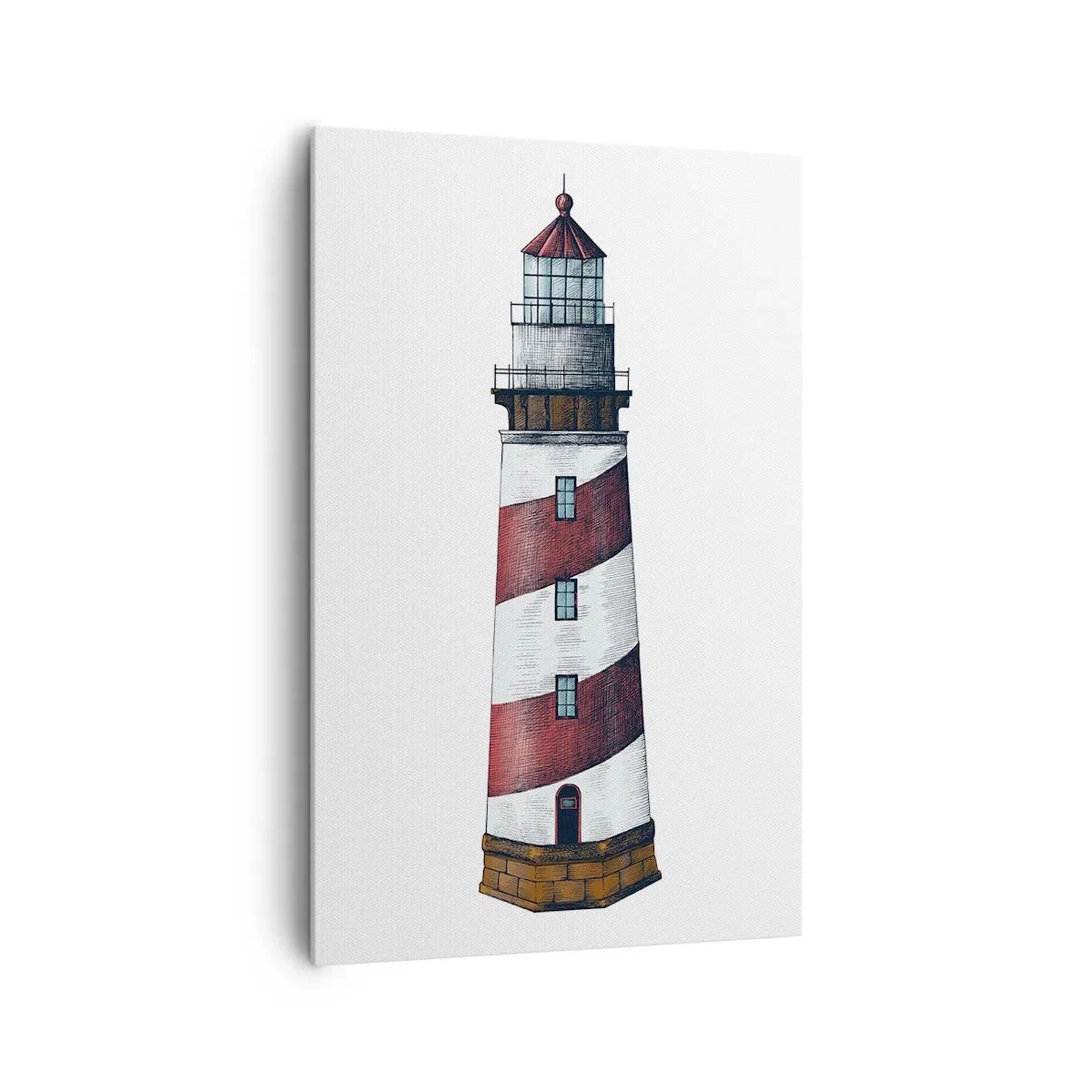 Quadro em tela - Sempre em guarda - 80x120 cm