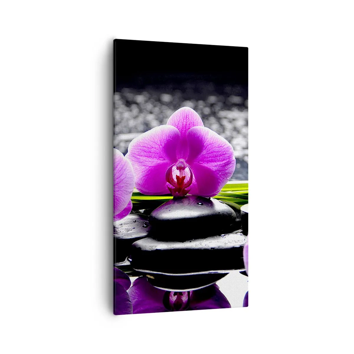 Quadro em tela - Afogar-se na paz e sossego - 55x100 cm