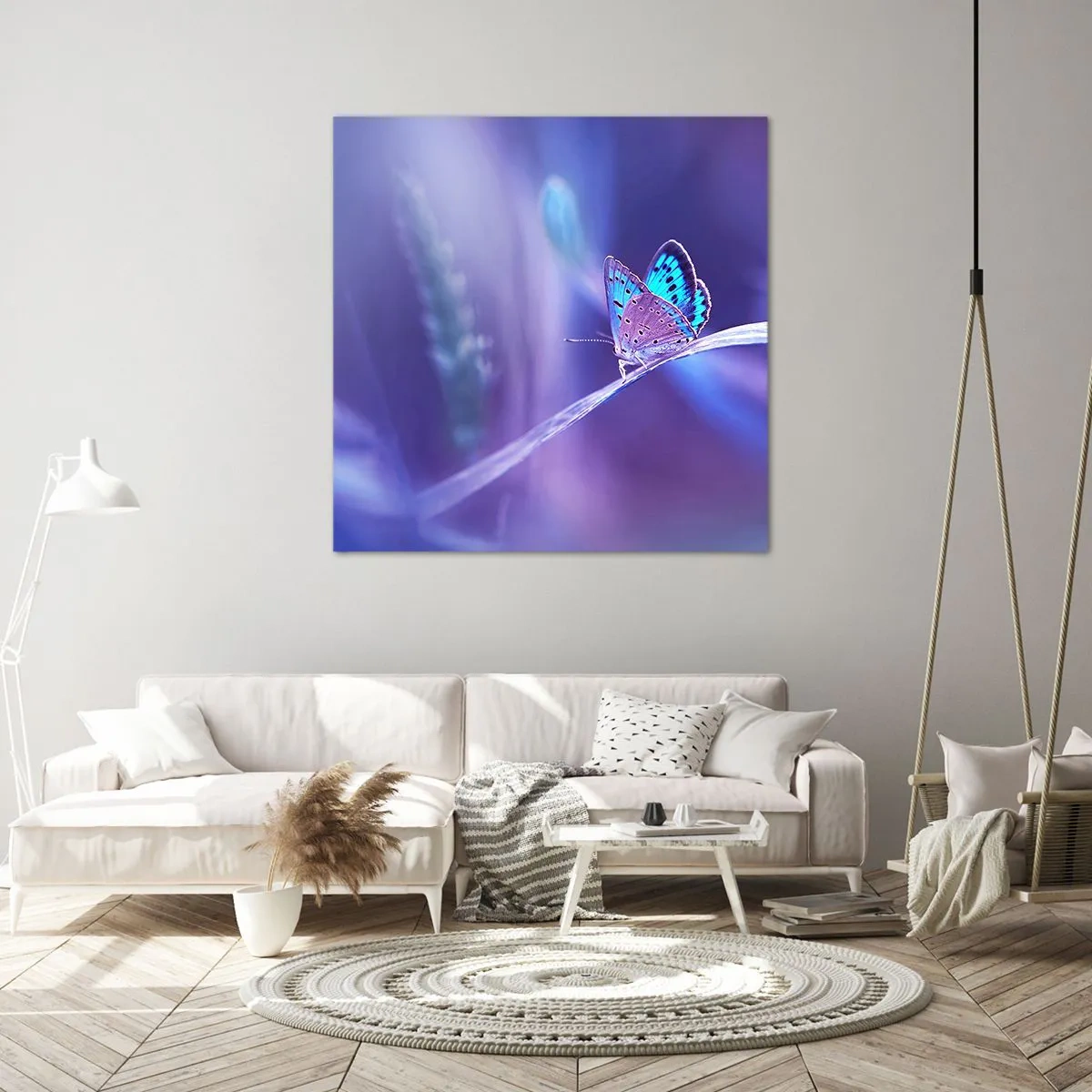 Quadro em tela - Uma joia da natureza - 60x60 cm