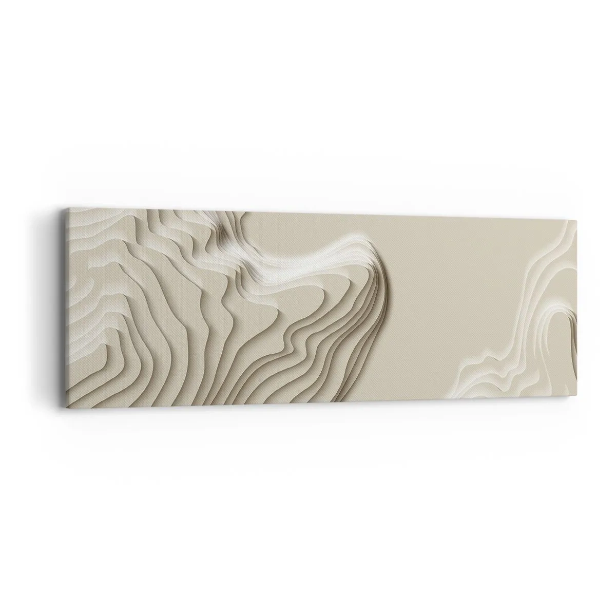 Quadro em tela - Topografia da arte - 90x30 cm