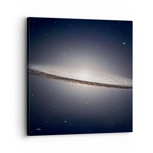 Quadro em tela - Há muito tempo atrás, em uma galáxia muito, muito distante... - 30x30 cm