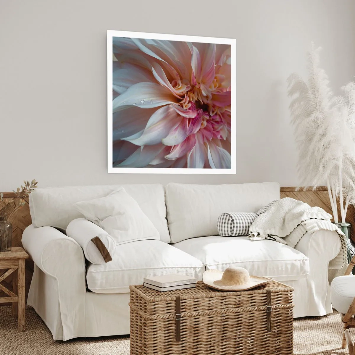Pôster - Frescor florescente - 40x40 cm