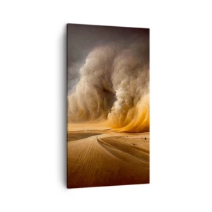 Quadro em tela - A Ira do Deserto - 45x80 cm